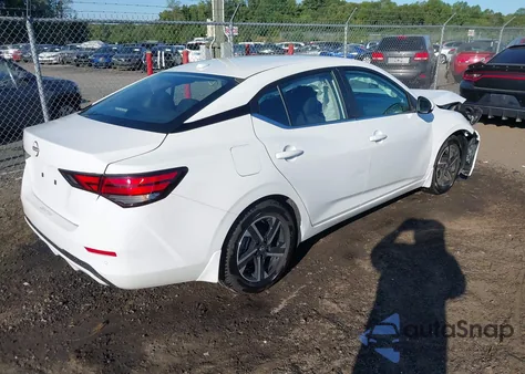 2025 Nissan Sentra Sv z USA, uszkodzony, nr VIN 3N1AB8CV5SY255646